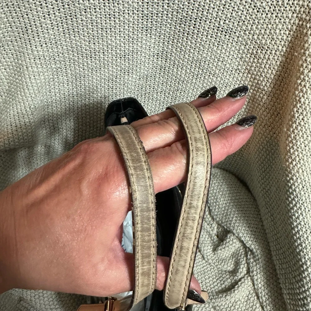 Michael Kors Jet Set Large Black Patent Leather Tote‎